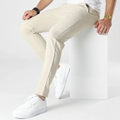 Tout neuf 👍 Pantalon Chino BM1576 Beige de Frilivin 🛒 -Promos Frilivin Magasin frilivin 325034 BM1576 5 20220621T141237 03