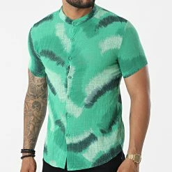 Acheter 😍 Chemise Manches Courtes 695710 Vert de Frilivin ✔️