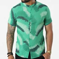 Acheter 😍 Chemise Manches Courtes 695710 Vert de Frilivin ✔️ 8 Acheter 😍 Chemise Manches Courtes 695710 Vert de Frilivin ✔️ -Promos Frilivin Magasin frilivin 325049 695710 GREEN 20220624T141149 03