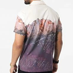 Acheter ✨ Chemise Manches Courtes BM1639 Beige de Frilivin 🌟 -Promos Frilivin Magasin frilivin 325061 BM1639 5 20220624T143805 04