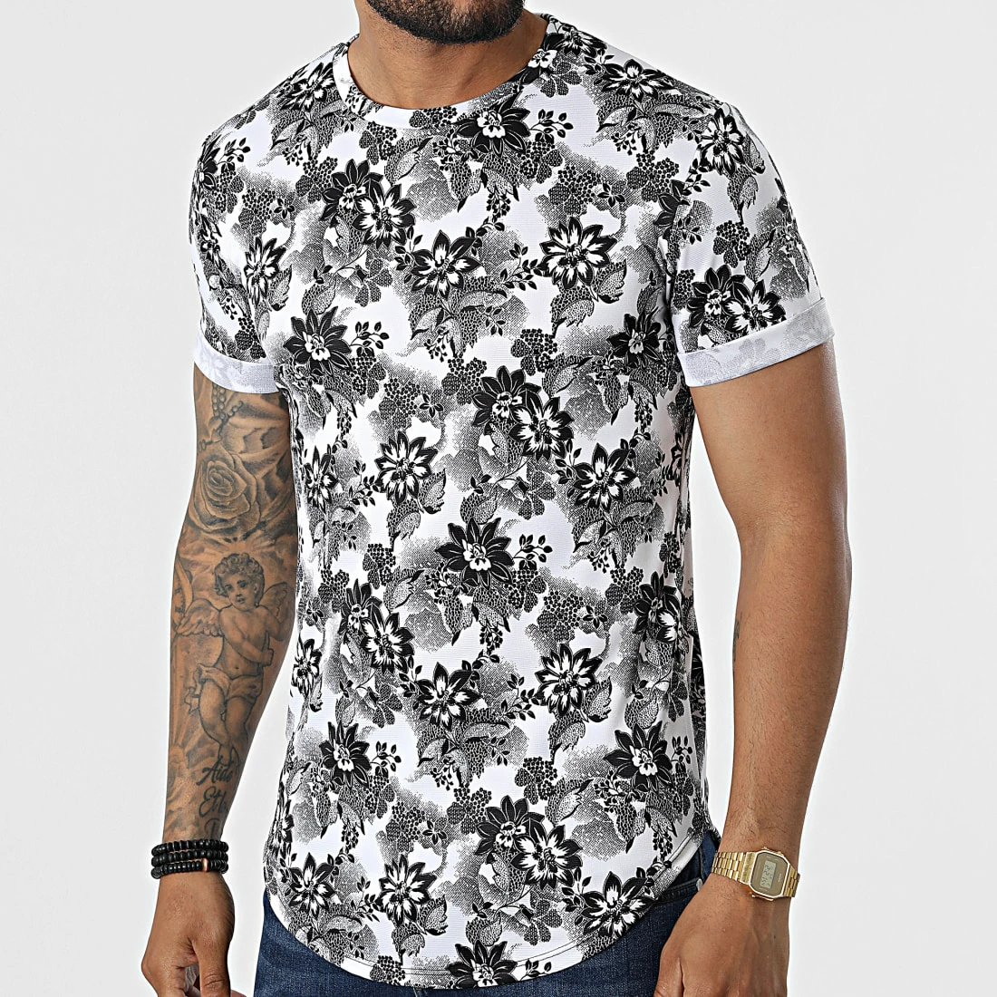 Coupon ✨ Tee 👕 Shirt C5815 Blanc de Frilivin 😍 3 Coupon ✨ Tee 👕 Shirt C5815 Blanc de Frilivin 😍