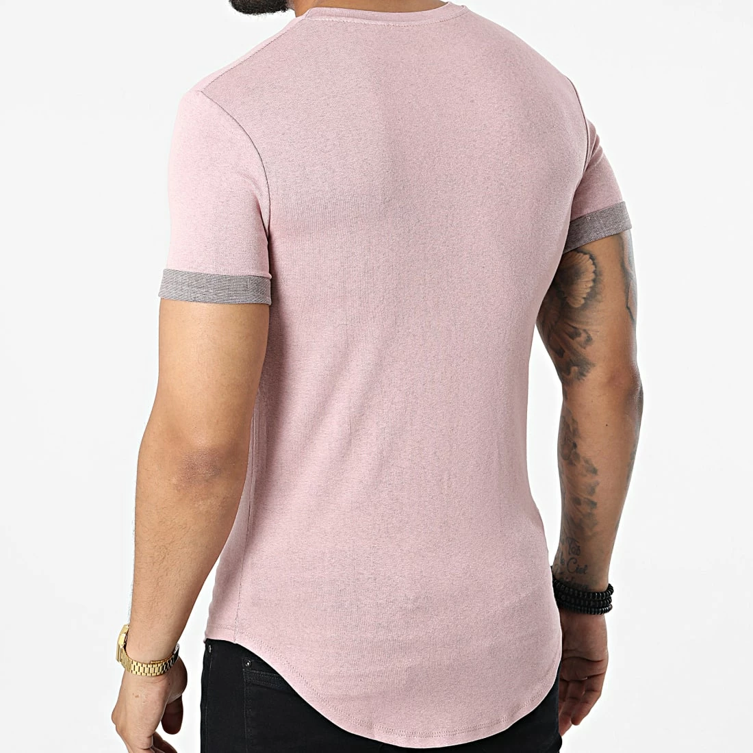 Meilleur prix 🧨 Tee 👚 Shirt Oversize C5439 Rose de Frilivin 😀 6 Meilleur prix 🧨 Tee 👚 Shirt Oversize C5439 Rose de Frilivin 😀 – Image 4