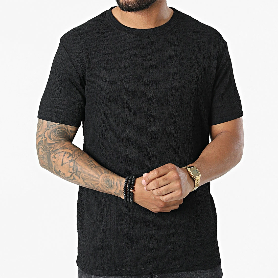 Vente flash ❤️ Tee 👕 Shirt T21444 Noir de Frilivin 🎉 5 Vente flash ❤️ Tee 👕 Shirt T21444 Noir de Frilivin 🎉 – Image 3