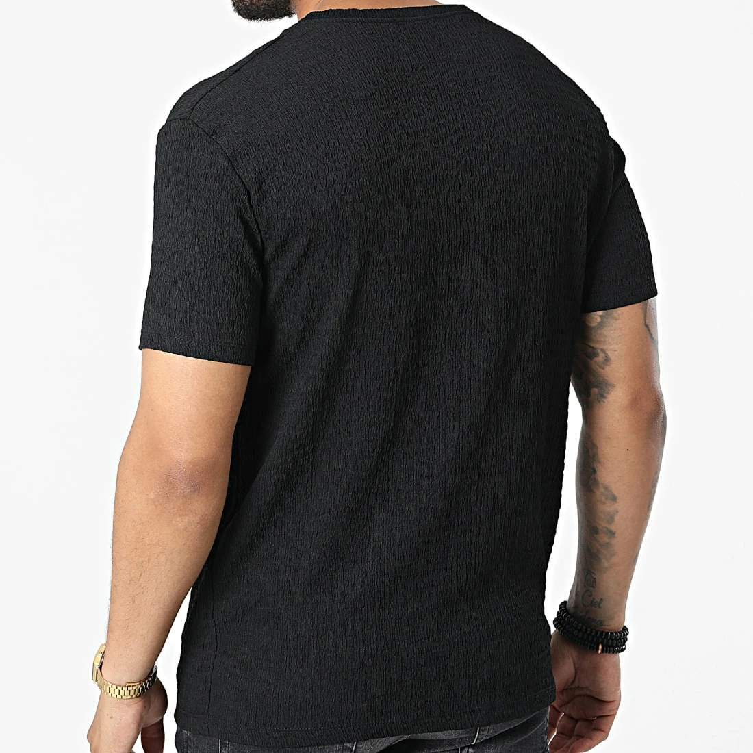 Vente flash ❤️ Tee 👕 Shirt T21444 Noir de Frilivin 🎉 6 Vente flash ❤️ Tee 👕 Shirt T21444 Noir de Frilivin 🎉 – Image 4