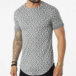 Offres 🔥 Tee 👚 Shirt FL010 Gris de Frilivin 🤩