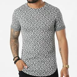 Offres 🔥 Tee 👚 Shirt FL010 Gris de Frilivin 🤩 -Promos Frilivin Magasin frilivin 325109 FL010 GREY 20220624T141850 03