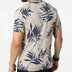 Budget ✨ Tee 👚 Shirt T21447 Beige de Frilivin 🎉 -Promos Frilivin Magasin frilivin 325114 T21447 BEIGE 20220624T141838 04