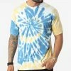 Meilleur prix 🎉 Tee 👕 Shirt Tie Dye FL021 Bleu Jaune de Frilivin ✔️ -Promos Frilivin Magasin frilivin 325126 FL021 20220624T141902 01