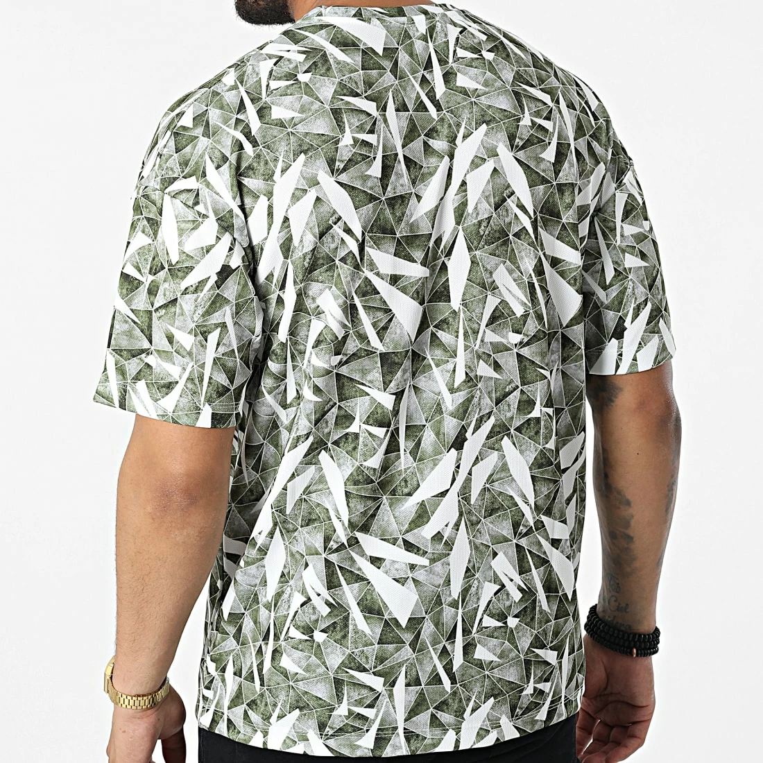 Promo 🔥 Tee 👕 Shirt 15809 Vert de Frilivin ✨ 6 Promo 🔥 Tee 👕 Shirt 15809 Vert de Frilivin ✨ – Image 4