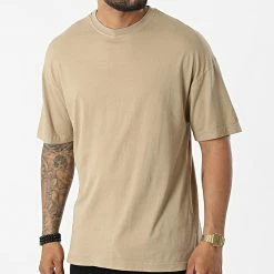 De gros 🧨 Tee 👕 Shirt FL001 Beige de Frilivin 👏