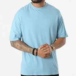 Le moins cher ✔️ Tee 👚 Shirt FL001 Bleu de Frilivin 😉 -Promos Frilivin Magasin frilivin 325152 FL001 BLUE 20220624T141748 03