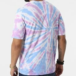 Le moins cher ❤️ Tee 👚 Shirt Tie Dye FL022 Bleu Rose de Frilivin 🎁 -Promos Frilivin Magasin frilivin 325161 FL022 20220629T160202 04