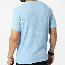 Remise 🌟 Tee 👚 Shirt T21444 Bleu Clair de Frilivin 😍 -Promos Frilivin Magasin frilivin 325168 T21444 AZZURO 20220624T141313 04