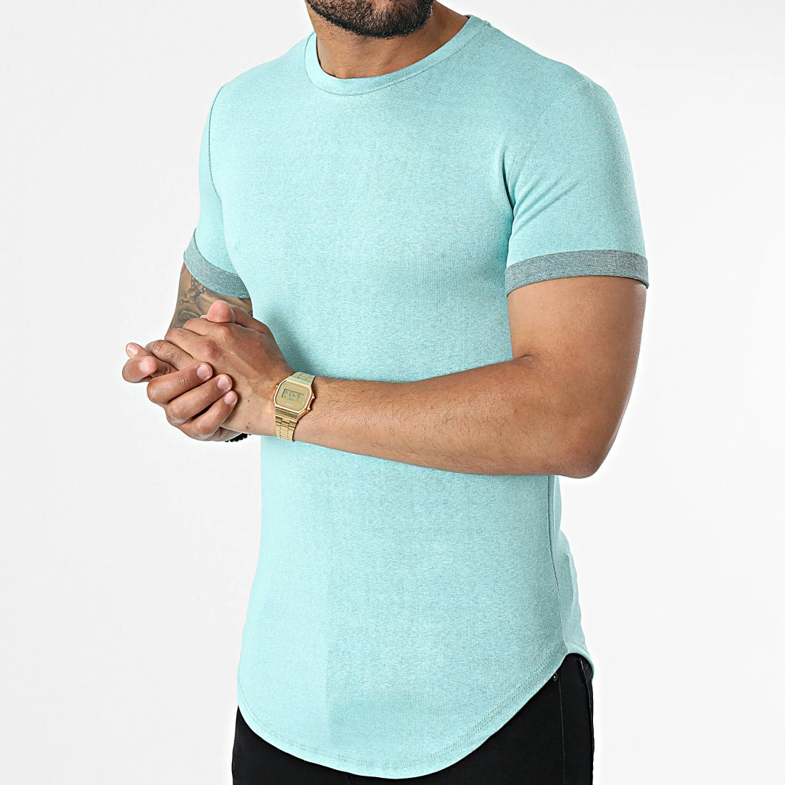 Offres ✔️ Tee 👕 Shirt Oversize C5439 Turquoise de Frilivin 😍 5 Offres ✔️ Tee 👕 Shirt Oversize C5439 Turquoise de Frilivin 😍 – Image 3