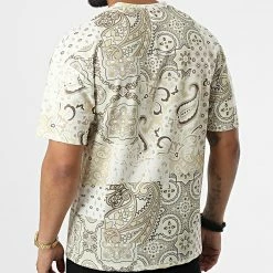 Nouveau 🔥 Tee 👚 Shirt 16023 Beige de Frilivin 👍 -Promos Frilivin Magasin frilivin 325217 16023 BEIGE 20220630T155927 04