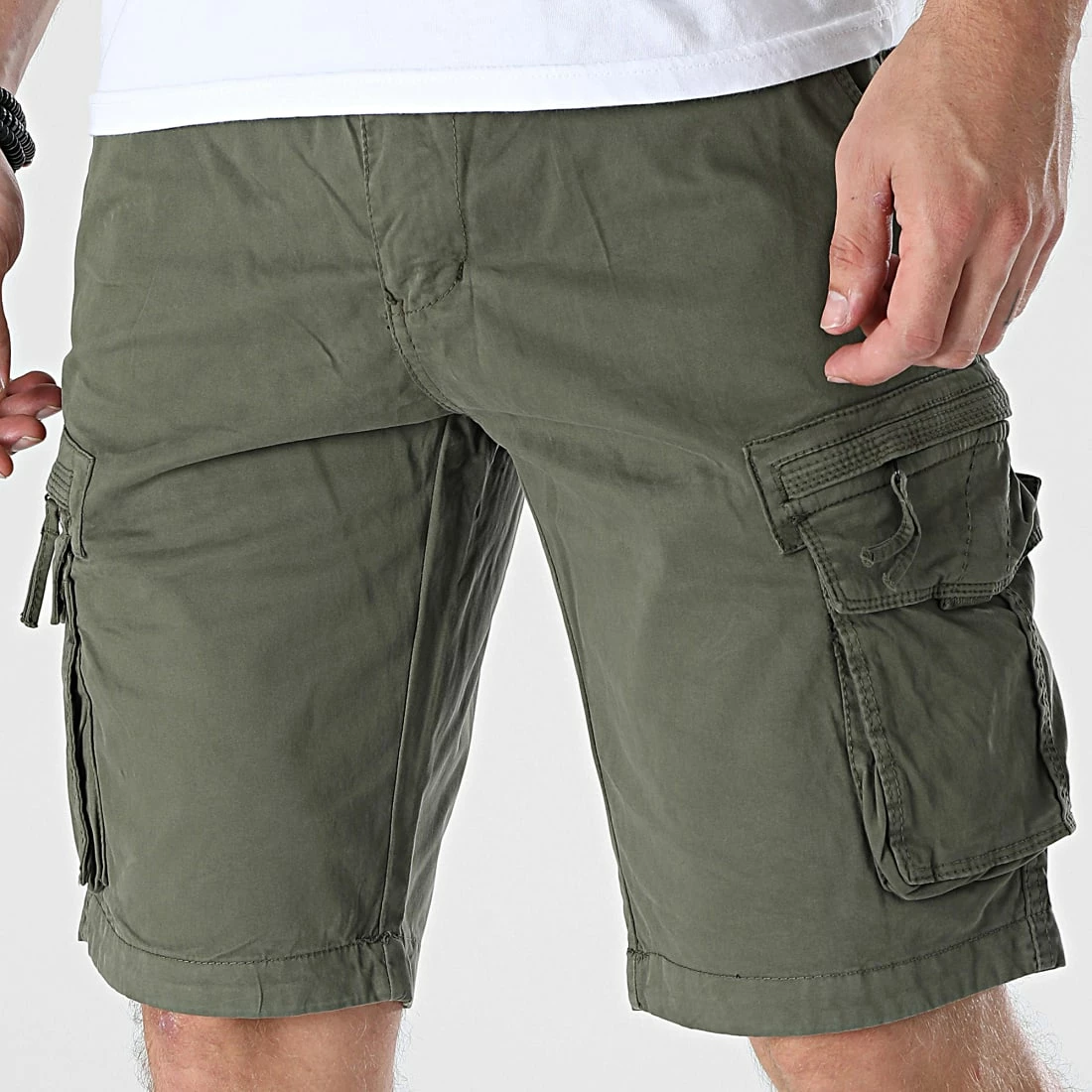 Grosses soldes 🌟 Short Cargo P7581 Vert Kaki de Frilivin 😉 3 Grosses soldes 🌟 Short Cargo P7581 Vert Kaki de Frilivin 😉