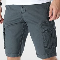 Bon marché 🛒 Short Cargo N1815 Gris Anthracite de Frilivin ⭐