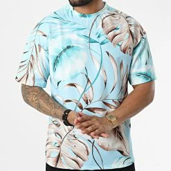 Budget 🌟 Tee 👕 Shirt 16092 Bleu Clair Floral de Frilivin 😀 8 Budget 🌟 Tee 👕 Shirt 16092 Bleu Clair Floral de Frilivin 😀 -Promos Frilivin Magasin frilivin 325265 16092 20220630T155849 03