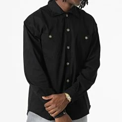 Tout neuf 🎁 Chemise Manches Longues BM1185 Noir de Frilivin 😍