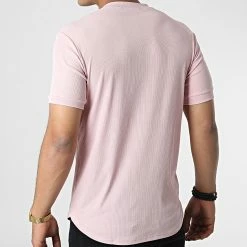 Offres 😍 Tee 👕 Shirt Oversize Col Zippé U5399 Rose de Frilivin 🥰 -Promos Frilivin Magasin frilivin 326371 U5399 PINK 20220704T161715 04