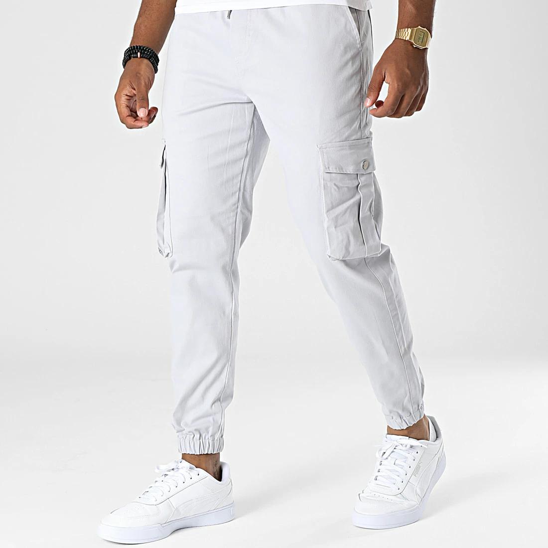 Budget 🧨 Jogger Pant BM1285 Gris Clair de Frilivin 👍 3 Budget 🧨 Jogger Pant BM1285 Gris Clair de Frilivin 👍
