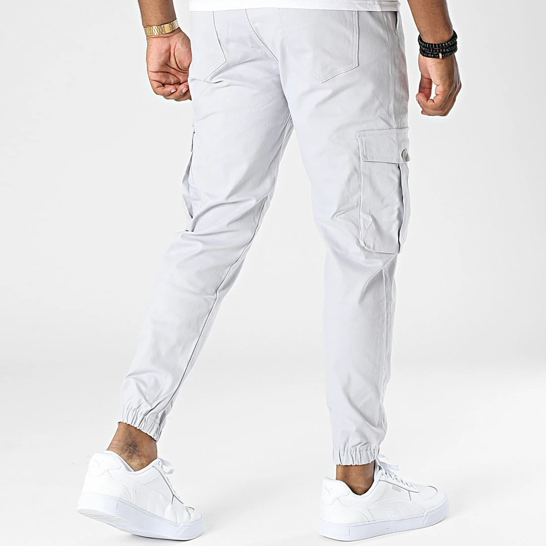 Budget 🧨 Jogger Pant BM1285 Gris Clair de Frilivin 👍 6 Budget 🧨 Jogger Pant BM1285 Gris Clair de Frilivin 👍 – Image 4