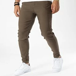 Top 10 😍 Pantalon Chino BM1652 Marron Kaki de Frilivin 💯