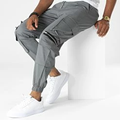 Sortie 🧨 Jogger Pant BM1600 Gris Anthracite de Frilivin 😀 -Promos Frilivin Magasin frilivin 327920 BM1600 31 20220726T152920 03