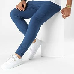 Acheter 👍 Pantalon Chino BM1652 Bleu de Frilivin 🧨 -Promos Frilivin Magasin frilivin 327964 BM1652 3 20220727T150204 03