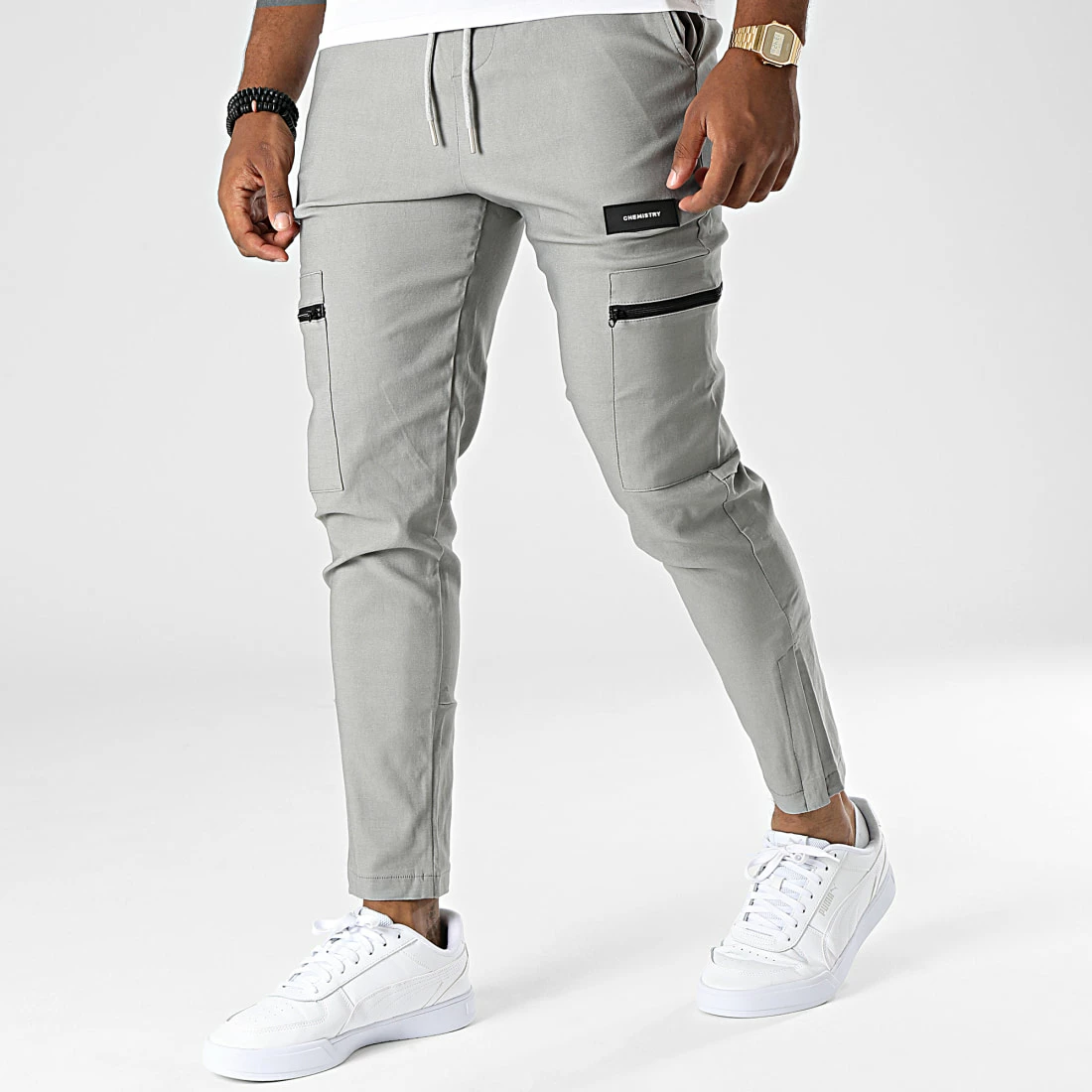 Bon marché 😉 Pantalon Cargo BM1602 Gris de Frilivin ✨ 3 Bon marché 😉 Pantalon Cargo BM1602 Gris de Frilivin ✨