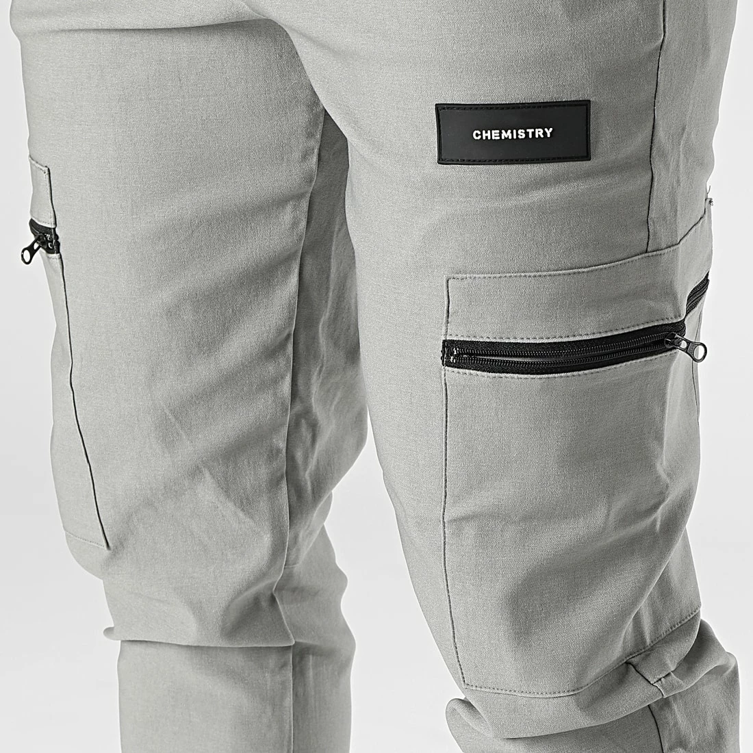 Bon marché 😉 Pantalon Cargo BM1602 Gris de Frilivin ✨ 4 Bon marché 😉 Pantalon Cargo BM1602 Gris de Frilivin ✨ – Image 2