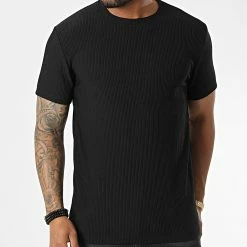 Acheter ⭐ Tee 👕 Shirt T21600 Noir de Frilivin ⌛ -Promos Frilivin Magasin frilivin 327981 T21600 NERO 20220719T140400 03