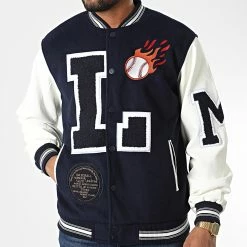 Acheter 👍 Veste Teddy BM1635 Bleu Marine de Frilivin 💯