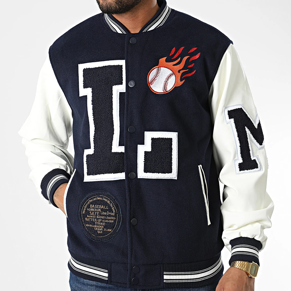 Acheter 👍 Veste Teddy BM1635 Bleu Marine de Frilivin 💯 3 Acheter 👍 Veste Teddy BM1635 Bleu Marine de Frilivin 💯