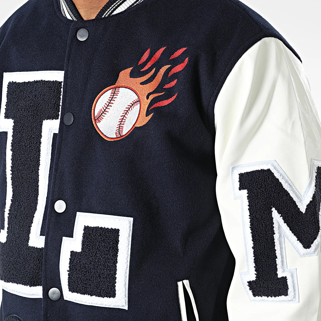 Acheter 👍 Veste Teddy BM1635 Bleu Marine de Frilivin 💯 4 Acheter 👍 Veste Teddy BM1635 Bleu Marine de Frilivin 💯 – Image 2