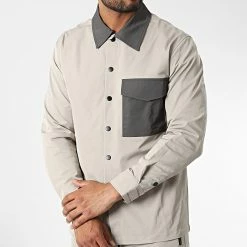 Nouveau 🌟 Ensemble Veste Et Jogger Pant BM1638 Beige de Frilivin 🥰 -Promos Frilivin Magasin frilivin 328014 BM1638 5 20220715T162909 03