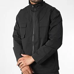 Offres ❤️ Ensemble Veste Zippée Et Pantalon Cargo BM1636 Noir de Frilivin 💯 -Promos Frilivin Magasin frilivin 328016 BM1636 1 20220715T163317 03