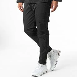 Offres ❤️ Ensemble Veste Zippée Et Pantalon Cargo BM1636 Noir de Frilivin 💯 -Promos Frilivin Magasin frilivin 328016 BM1636 1 20220715T163327 04