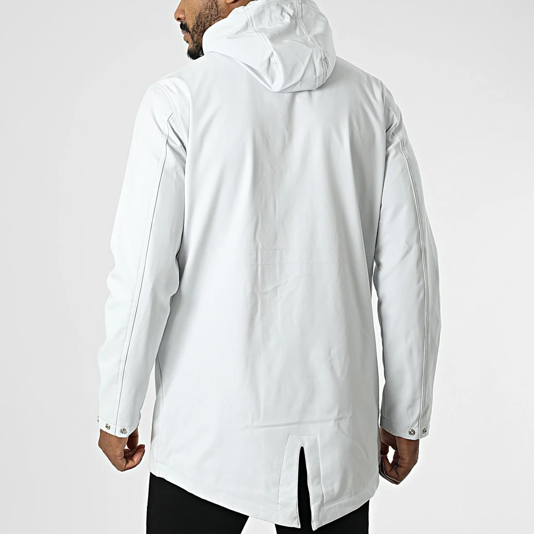 Meilleure vente 👏 Veste Zippée Capuche Longue DL077 Gris Clair de Frilivin ✨ 6 Meilleure vente 👏 Veste Zippée Capuche Longue DL077 Gris Clair de Frilivin ✨ – Image 4