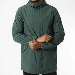 Offres 😍 Veste Zippée Capuche Longue DL077 Vert de Frilivin 🥰 -Promos Frilivin Magasin frilivin 328022 DL077 2 20220719T155703 03
