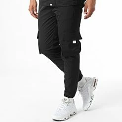 Coupon 🌟 Ensemble Veste Zippée Capuche Et Jogger Pant BM1633 Noir de Frilivin 👏 -Promos Frilivin Magasin frilivin 328048 BM1633 1 20220715T163446 04
