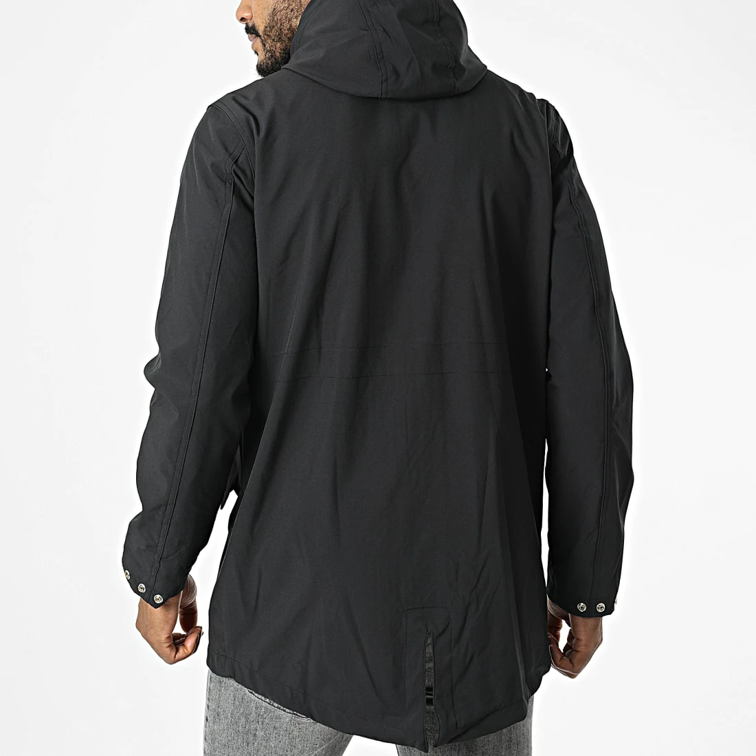 Acheter 🤩 Veste Zippée Capuche Longue DL077 Noir de Frilivin 🔥 6 Acheter 🤩 Veste Zippée Capuche Longue DL077 Noir de Frilivin 🔥 – Image 4