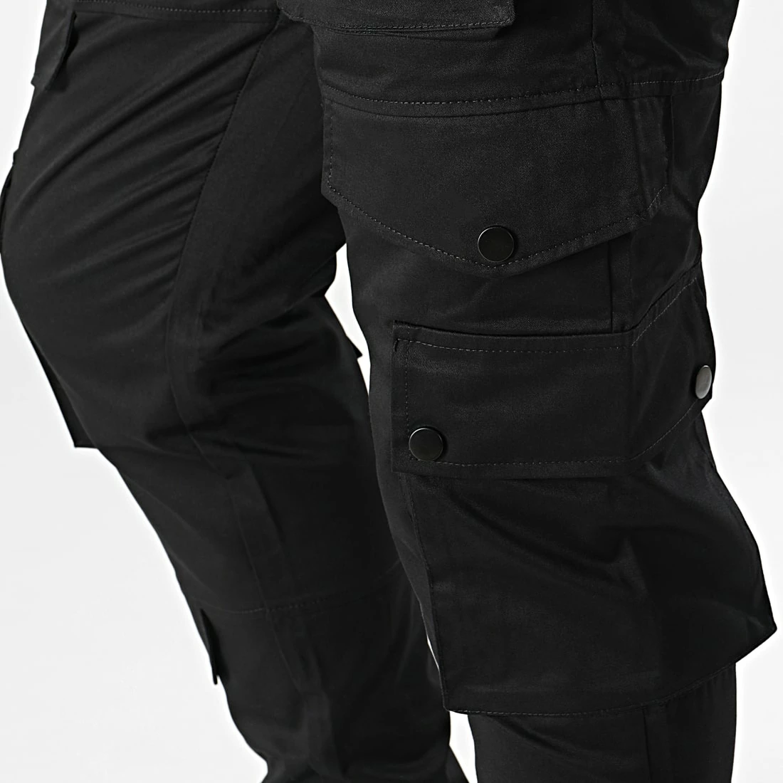 Sortie 👏 Pantalon Cargo BM1601 Noir de Frilivin 😉 4 Sortie 👏 Pantalon Cargo BM1601 Noir de Frilivin 😉 – Image 2