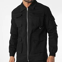 Coupon ✨ Ensemble Veste Zippée Et Jogger Pant BM1622 Noir de Frilivin 🤩 -Promos Frilivin Magasin frilivin 328064 BM1622 1 20220715T163357 03