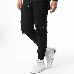 Coupon ✨ Ensemble Veste Zippée Et Jogger Pant BM1622 Noir de Frilivin 🤩 -Promos Frilivin Magasin frilivin 328064 BM1622 1 20220715T163405 04