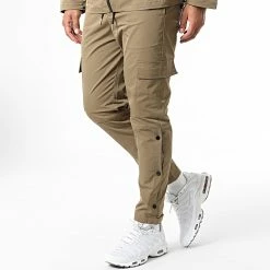 Coupon 😍 Ensemble Veste Zippée Et Pantalon Cargo BM1636 Vert Kaki de Frilivin 😍 -Promos Frilivin Magasin frilivin 328081 BM1636 9 20220715T163235 04