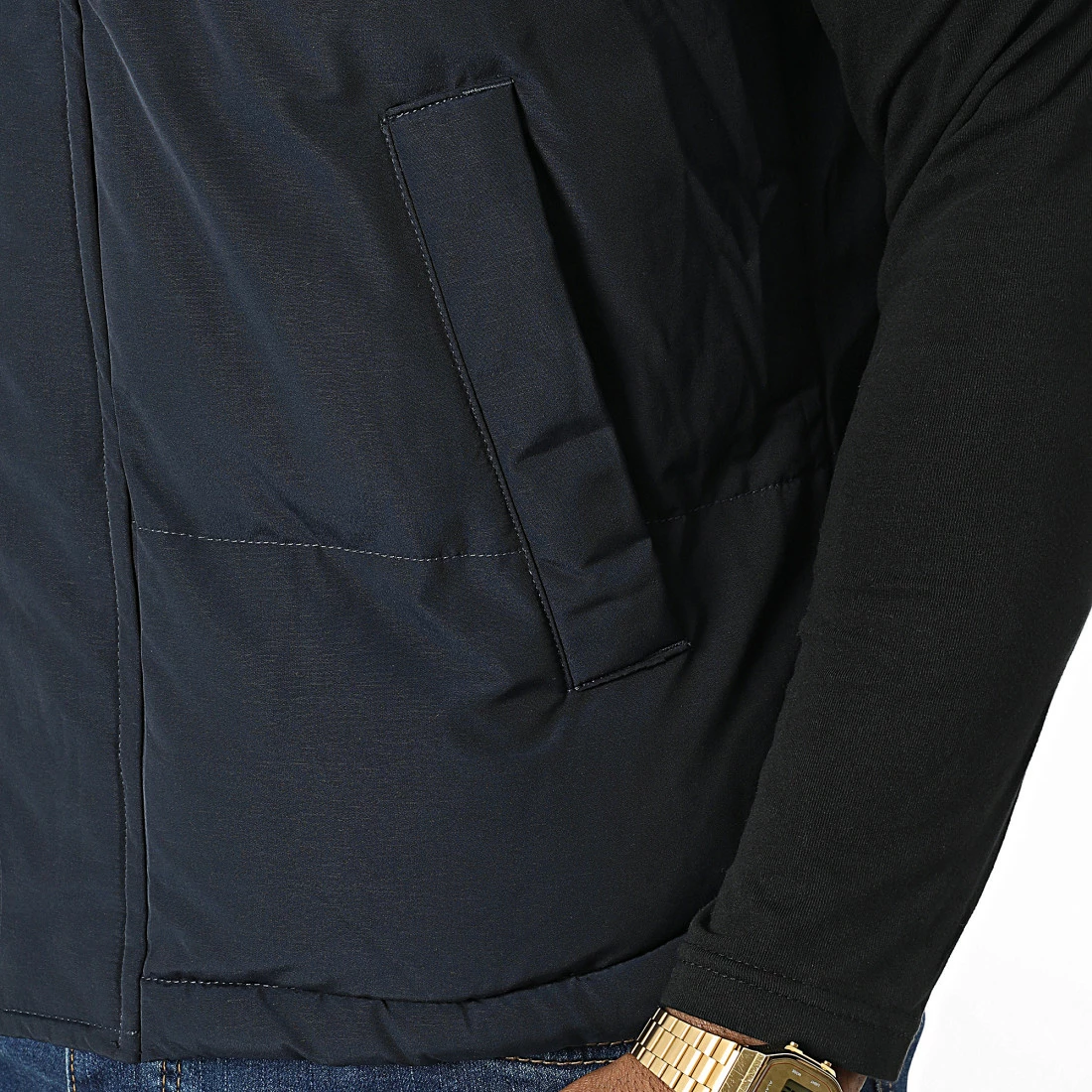 Top 10 👍 Doudoune Sans Manches Col Mouton AB6712 Bleu Marine de Frilivin 👏 4 Top 10 👍 Doudoune Sans Manches Col Mouton AB6712 Bleu Marine de Frilivin 👏 – Image 2