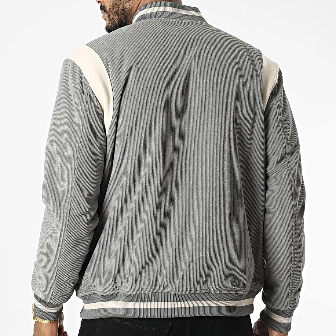 Promo 🛒 Veste QQ1606 Gris de Frilivin 👏 6 Promo 🛒 Veste QQ1606 Gris de Frilivin 👏 – Image 4