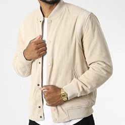 Acheter 👏 Veste QQ1606 Beige de Frilivin 🎁