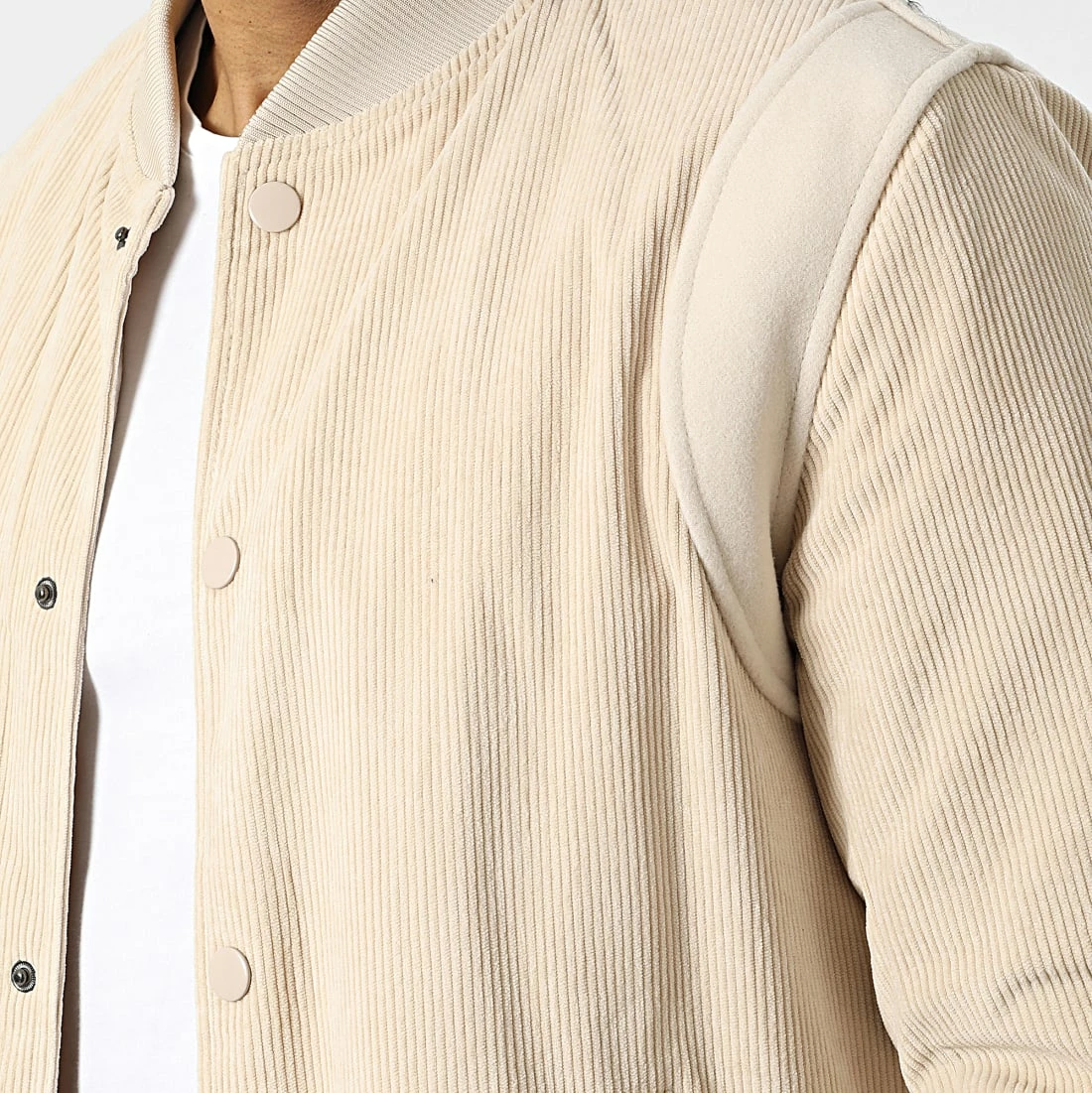 Acheter 👏 Veste QQ1606 Beige de Frilivin 🎁 4 Acheter 👏 Veste QQ1606 Beige de Frilivin 🎁 – Image 2